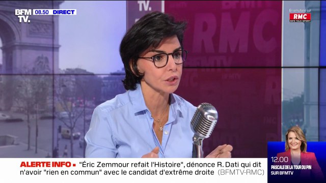 Rachida Dati: D'années en années Paris décline dans tous les domaines et Paris explose sous la dette