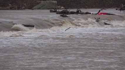 EDİRNE'DE YAĞIŞLAR NEHİR DEBİLERİNİ ARTIRDI