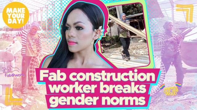 Fab construction worker breaks gender norms | Make Your Day