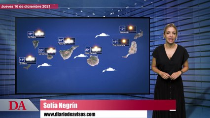 La previsión del tiempo en Canarias para el 16 de diciembre
