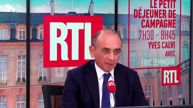 Le candidat à la présidentielle Eric Zemmour souhaite mettre l'immigration à zéro : Je veux réduire l'immigration légale - VIDEO