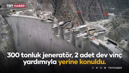 Türkiye’nin en büyük barajının yüzde 91'i tamamlandı