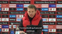 16e j. - Nagelsmann revient sur la blessure de Coman