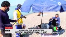 La Punta: vigilarán que se respeten medidas sanitarias en las playas