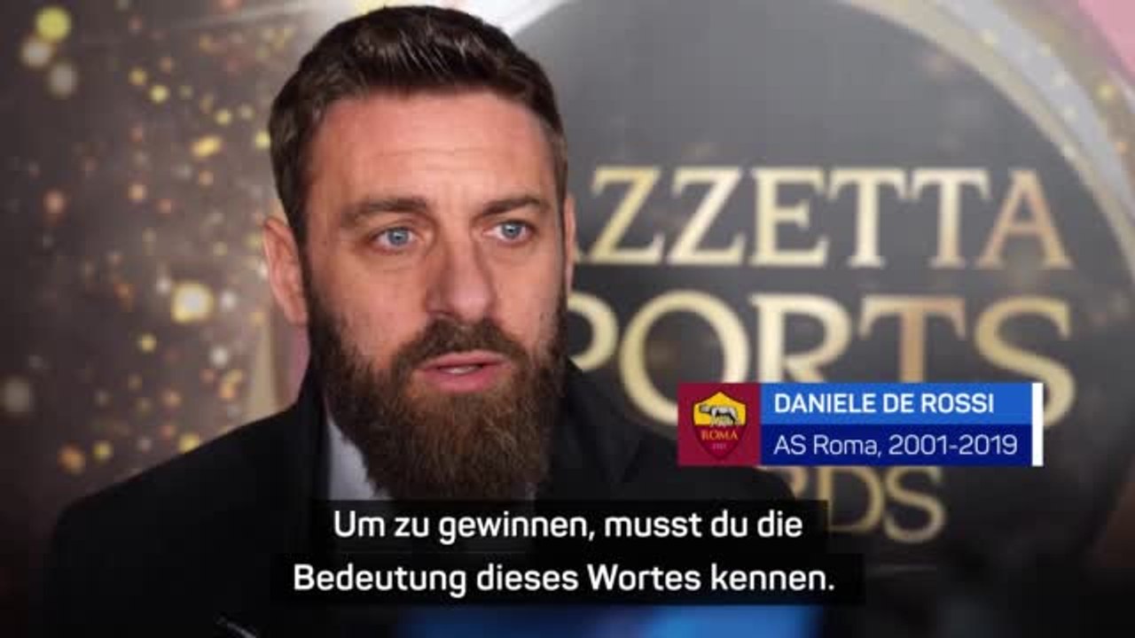 De Rossi: “Mourinho kann auch mit Rom gewinnen”