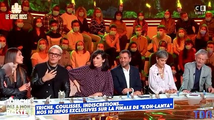 TPMP « Un milk-shake à la banane avec du chocolat » : Wafa avoue avoir eu droit à de la nourriture par la production de Koh-Lanta