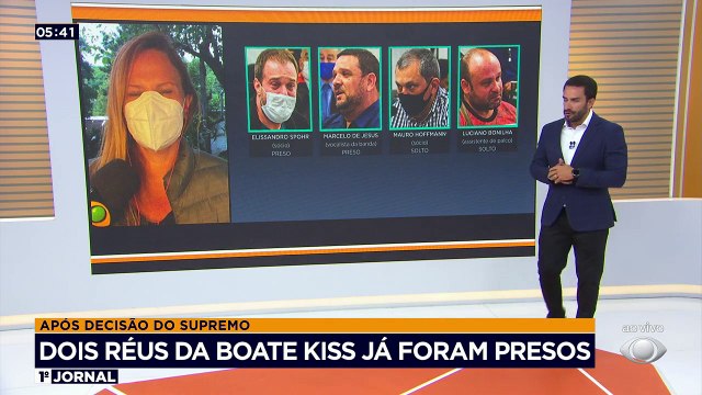 Uma decisão do Supremo Tribunal Federal mandou prender os quatros réus pela tragédia da Boate Kiss. Dois deles já estão presos. Os outros dois devem se entregar as próximas horas.
