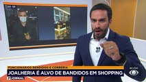 Uma quadrilha invadiu um shopping para roubar uma joalheria na zona sul de São Paulo. Funcionários foram rendidos, ameaçados e viveram momentos de muita tensão.