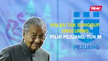SINAR PM: Kalau tak sanggup undi UMNO, pilih Pejuang: Tun M