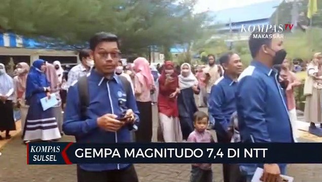 Gempa Magnitudo 7,4 Di NTT, Juga Dirasakan Di Sulawesi Selatan