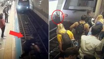Şişli metrosunda mucize kurtuluş! Tonlarca ağırlıktaki vagonların altında kalan kadının burnu bile kanamadı