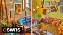 US woman decorates her ENTIRE HOUSE in the style of the 70s