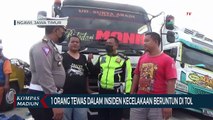 1 Orang Tewas Dalam Insiden Kecelakaan Beruntun Di Tol