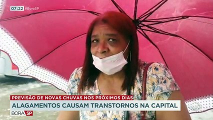 Download Video: A tempestade causou alagamentos e transtornos na capital, e a previsão é de mais chuva esta semana.