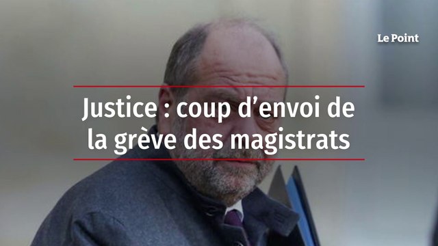 Justice : coup d’envoi de la grève des magistrats