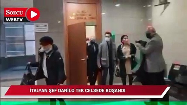 İtalyan şef Danilo tek celsede boşandı