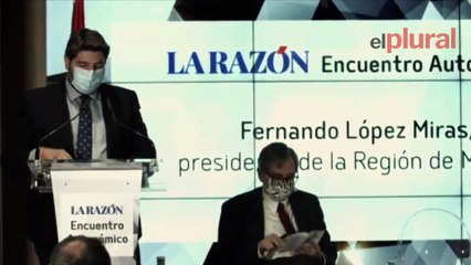 López Miras lanza una pulla a Ayuso: "No hay que contagiarse para tener libertad"