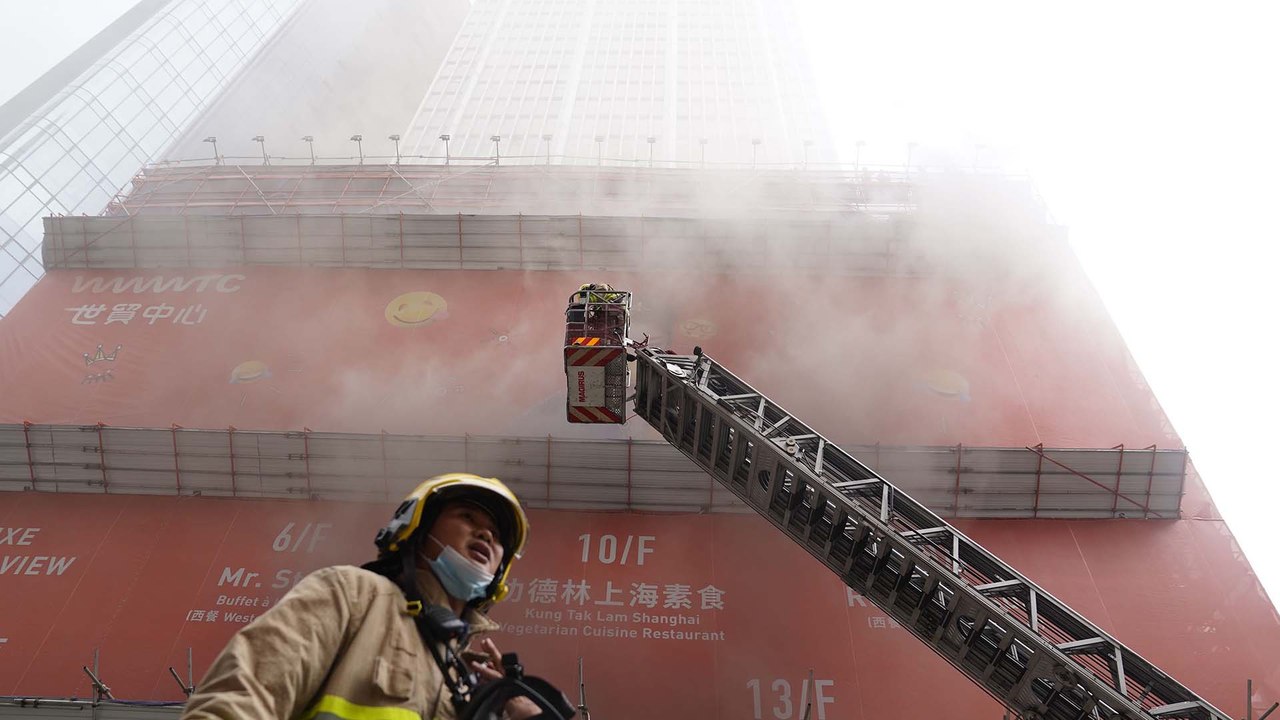 Major fire breaks out at Hong Kong’s World Trade Centre in Causeway Bay, injuring 13