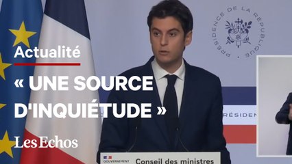 "Nous savons qu'Omicron arrivera en France", déclare Gabriel Attal