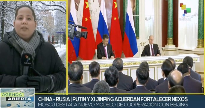 Mandatarios de China y Rusia refuerzan nexos bilaterales
