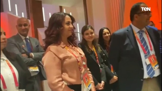 وزيرة الهجرة تكرم شباب المصريين بالخارج المشاركين بتنظيم جناح مصر بمعرض إكسبو 2020 دبي