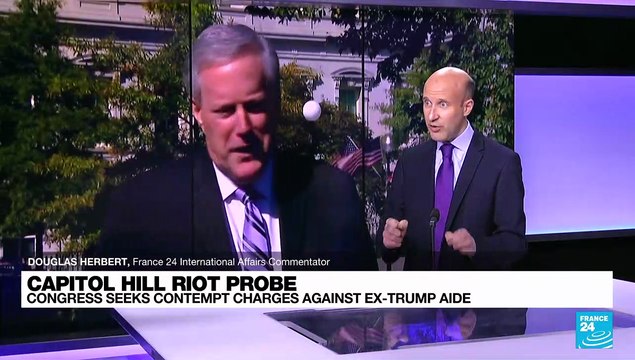 Trump White House chief held in contempt for defying Capitol riot probe