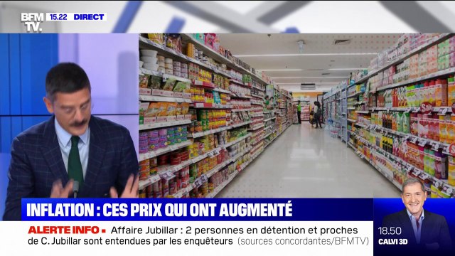 Inflation: l'Insee indique que les prix à la consommation ont progressé de 2,8% sur un an