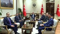 Cumhurbaşkanı Yardımcısı Oktay, Tacikistan Sanayi ve Yeni Teknolojiler Bakanı Kabir'i kabul etti