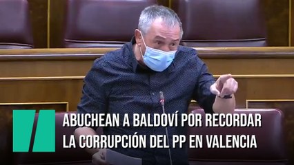 Baldoví menciona la corrupción del PP en Valencia y acaba abucheado