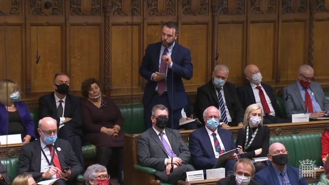 Colum Eastwood tells Boris Johnson to resign