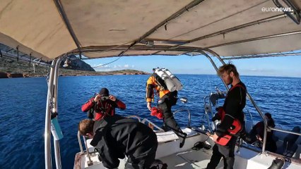 Gefährliche Tauchgänge in den Tiefen der Ägäis: Jagd auf Geisternetze