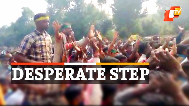 Self Immolation Attempt By Protestors | Gaon Sathi Agitation Intensifies