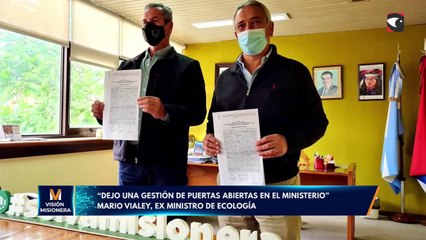 “Dejo una gestión de puertas abiertas en el ministerio”