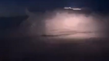 Pilot flying at 45,000 ft. gets view of deadly Kentucky storms