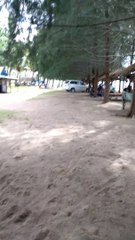 Relax on the jambak beach