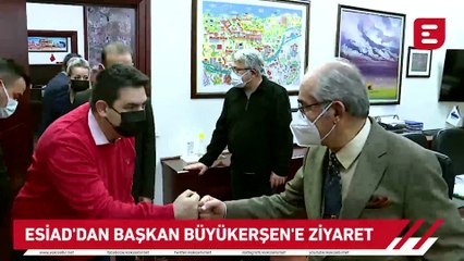 ESİAD'dan Başkan Büyükerşen'e ziyaret