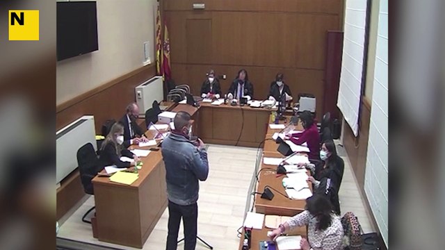 Declaracions dels dos agents ferits al tall de la c-25 durant el judici contra Roger Aguayo