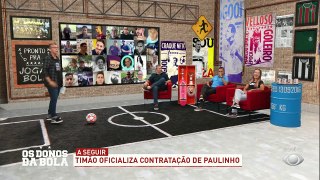 Ele voltou! Paulinho é o primeiro reforço do Corinthians para 2022. O volante chega através do novo patrocínio do Timão, Taunsa. Seletimão sendo formada?#OsDonosdaBola #TimaoTaunsa #VaiCorinthians #Paulinho