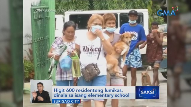 Ilang residente, lumikas na para makaiwas sa hagupit ng bagyong Odette | Saksi