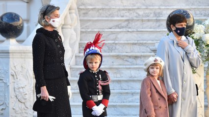 GALA VIDEO - PHOTO – Jacques et Gabriella de Monaco : nouvelle sortie attendrissante avec leur tante Caroline