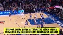 Curry im NBA-Olymp: Aller guten Dinge sind Dreier!