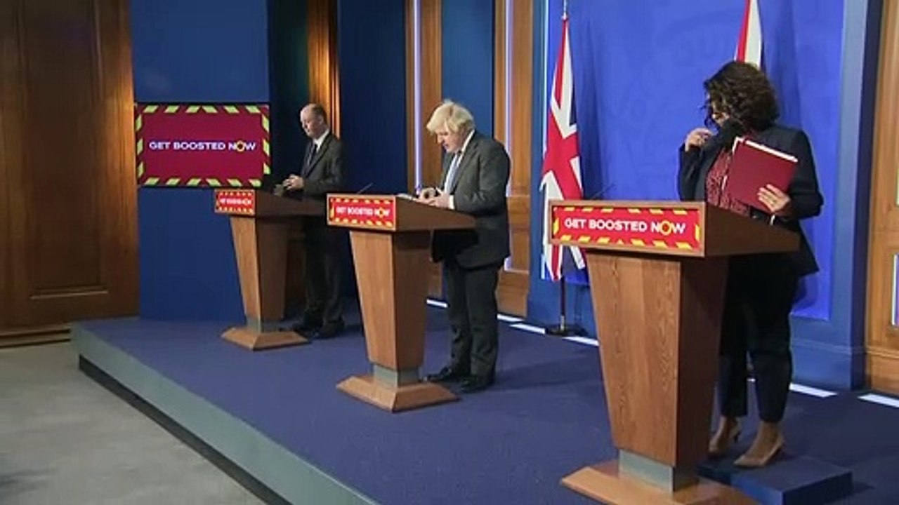 Boris Johnson appeals to Brits to 'get boosted now'