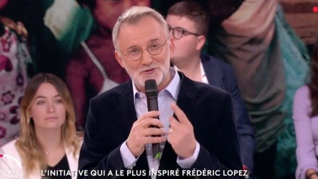 GALA VIDEO - PHOTO – Frédéric Lopez cheveux et barbe blanchis : les téléspectateurs sous le choc