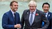 GALA VIDEO - Emmanuel Macron qui s'immisce à la place de Boris Johnson... Des images qui font le buzz