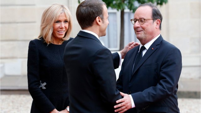 GALA VIDEO - Brigitte Macron furieuse : ses lunettes dévorées par le chien de François Hollande !