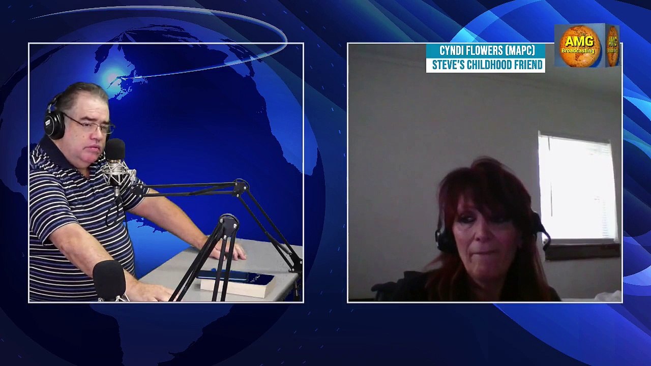 "Silver Linings, Cyndi Flowers and host Steve McAllister