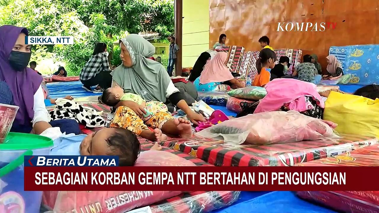Kembali ke Pengungsian karena Berita Hoaks Tsunami, Pemkab Sikka Imbau Warga Tidak Panik