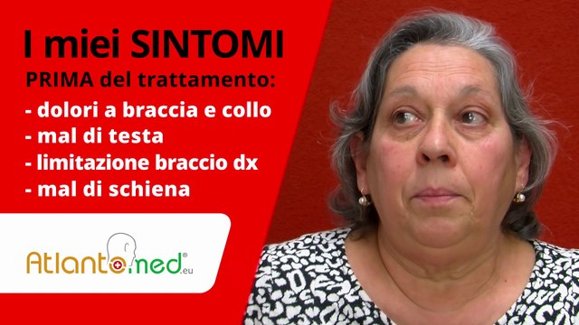 esperienza con la correzione dell'Atlante ✅ COLPO DI FRUSTA CERVICALE ✅ BRACCIO BLOCCATO