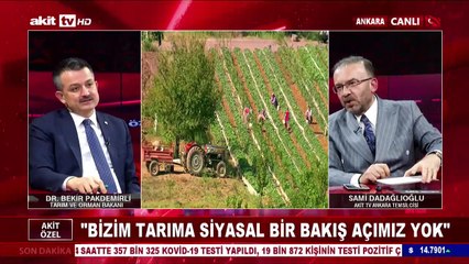Tarım ve Orman Bakanı Bekir Pakdemirli Akit Özel'in konuğu oldu