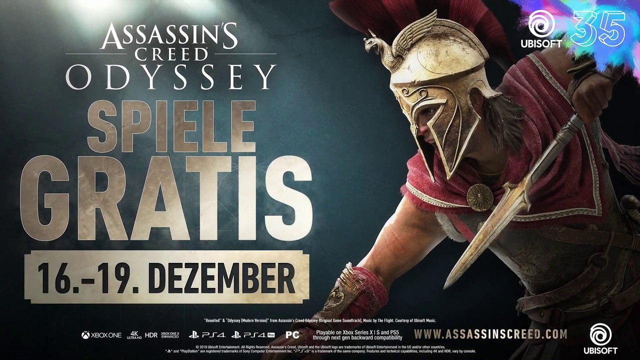 Spiele GRATIS Wochenende | Assassin's Creed Odyssey (Deutsch)